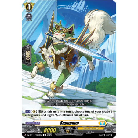 Vanguard_TCG_card_DZ-BT11_100EN_C_Supagaon_Symphony_of_Might_Bloom