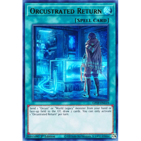 YuGiOh Orcustrated Return Ultra Rare 1st Edition GFTP-EN119 NM