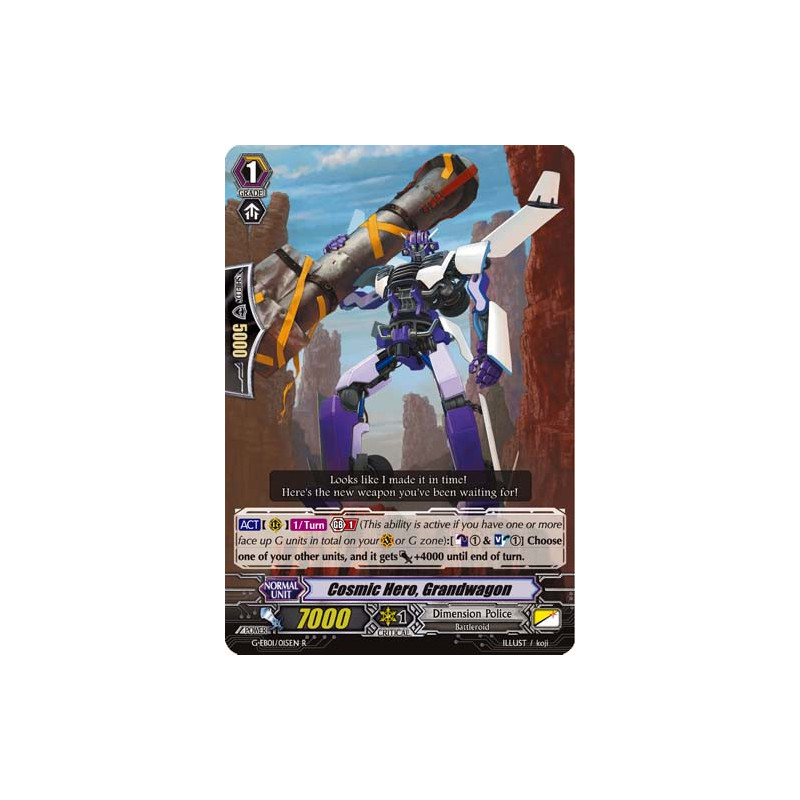 Vanguard_TCG_card_G-EB01_015EN_R_Cosmic_Hero_Grandwagon_Cosmic_Roar