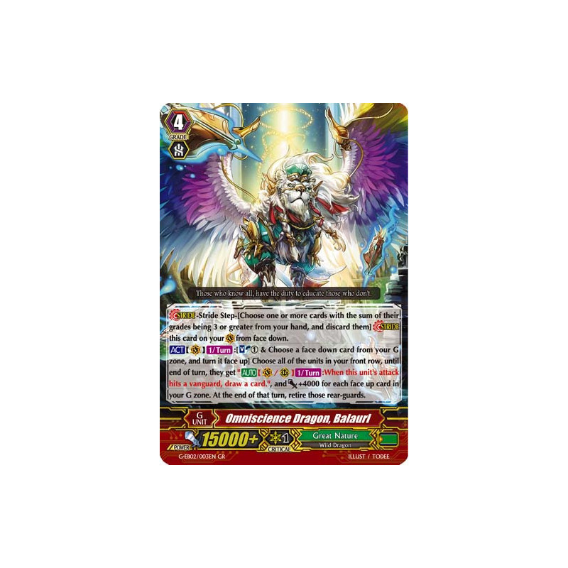 Vanguard_TCG_card_G-EB02_003EN_GR_Omniscience_Dragon_Balaurl_The_AWAKENING_ZOO