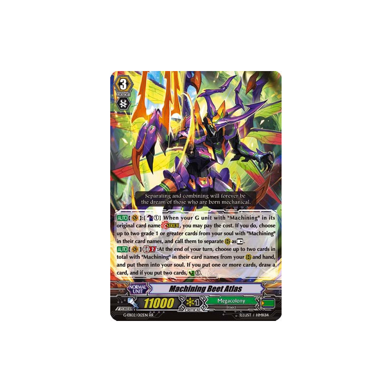 Vanguard_TCG_card_G-EB02_012EN_RR_Machining_Beet_Atlas_The_AWAKENING_ZOO