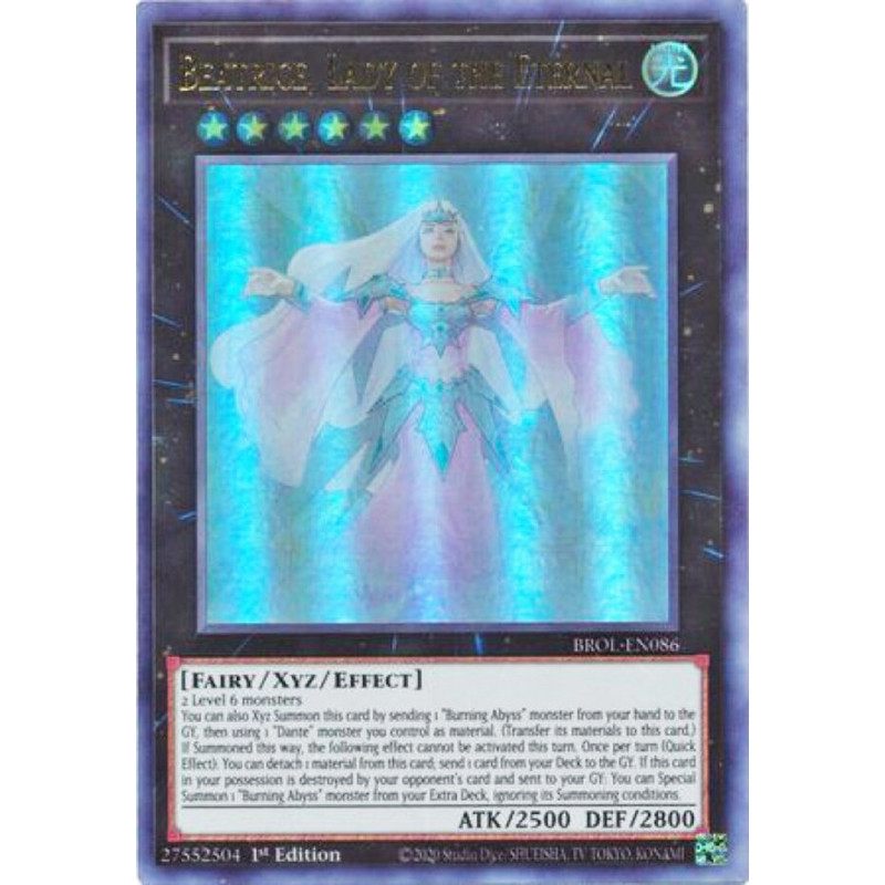 BROL EN086 Beatrice Lady of the Eternal Brothers of Legend Card Yu