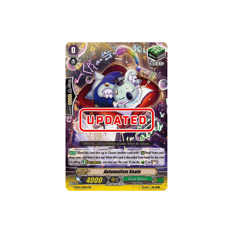 Vanguard_TCG_card_G-EB02_018EN_RR_Automatism_Koala_The_AWAKENING_ZOO