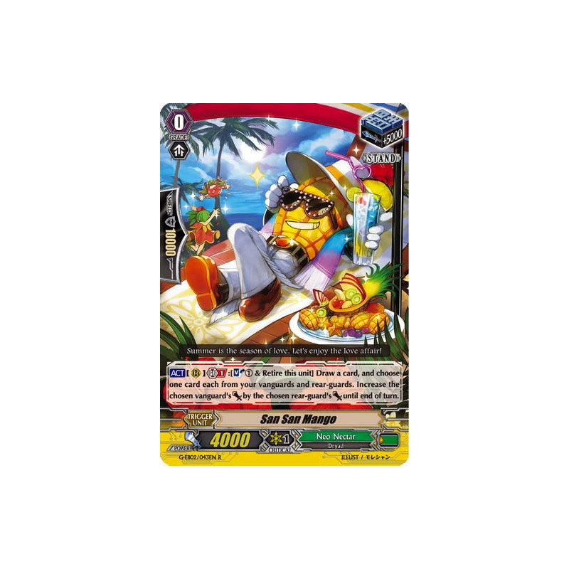 Vanguard_TCG_card_G-EB02_043EN_R_San_San_Mango_The_AWAKENING_ZOO