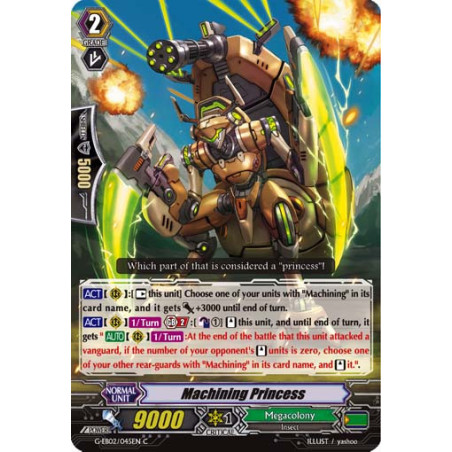Vanguard_TCG_card_G-EB02_045EN_C_Machining_Princess_The_AWAKENING_ZOO