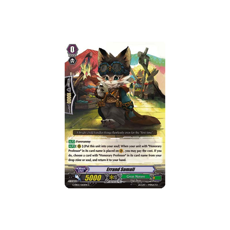 Vanguard_TCG_card_G-EB02_060EN_C_Errand_Somali_The_AWAKENING_ZOO
