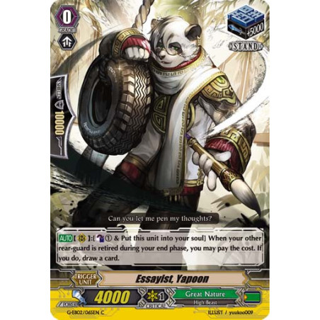 Vanguard_TCG_card_G-EB02_065EN_C_Essayist_Yapoon_The_AWAKENING_ZOO