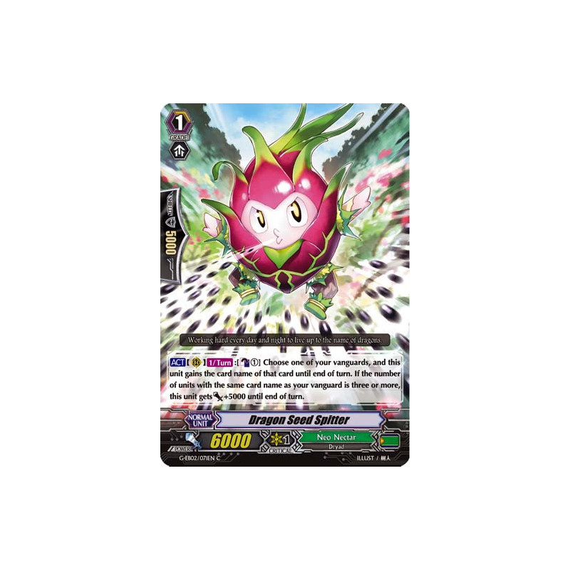 Vanguard_TCG_card_G-EB02_071EN_C_Dragon_Seed_Spitter_The_AWAKENING_ZOO