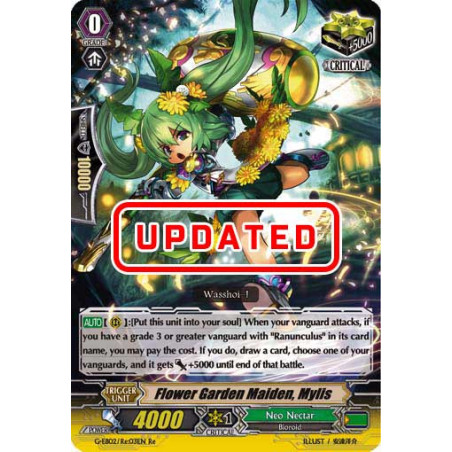 Vanguard_TCG_card_G-EB02_Re03EN_Re_Flower_Garden_Maiden_Mylis_The_AWAKENING_ZOO