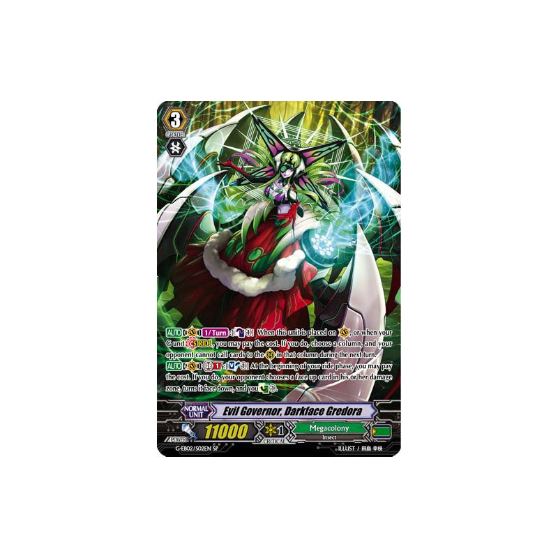 Vanguard_TCG_card_G-EB02_S02EN_SP_Evil_Governor_Darkface_Gredora_The_AWAKENING_ZOO