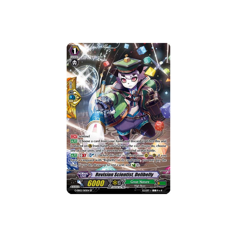 Vanguard_TCG_card_G-EB02_S10EN_SP_Revision_Scientist_Delibelly_The_AWAKENING_ZOO