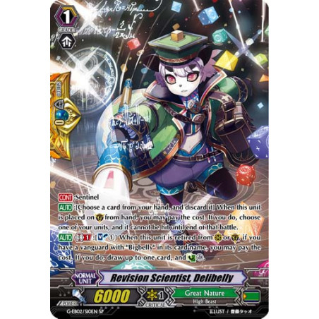 Vanguard_TCG_card_G-EB02_S10EN_SP_Revision_Scientist_Delibelly_The_AWAKENING_ZOO