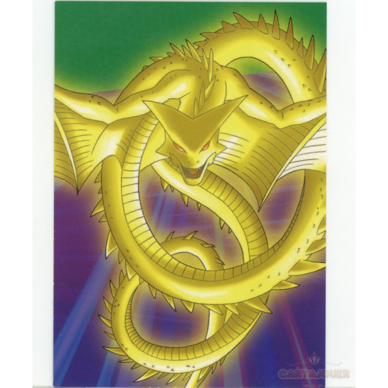 Cartão flash shenron dourado 4 espaços, esfera de dragão 2 grupos