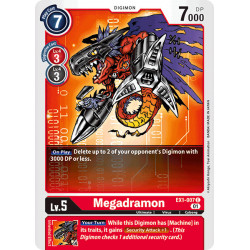 EX1-007 C Megadramon Digimon
