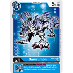 EX1-015 U Garurumon Digimon
