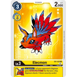 EX1-023 C Elecmon Digimon