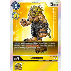 Digimon TCG EX1-027 Leomon...