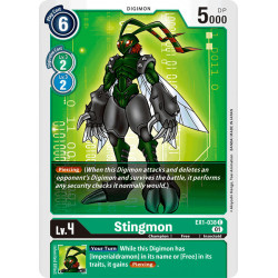 EX1-038 C Stingmon Digimon