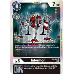 EX1-051 R Infermon Digimon