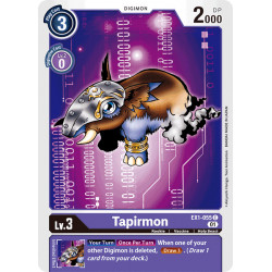 EX1-055 C Tapirmon Digimon