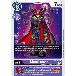 EX1-061 U Myotismon Digimon
