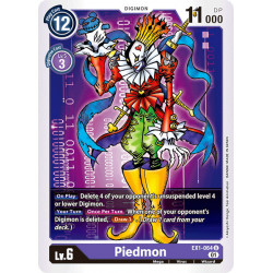 Digimon TCG EX1-064 Piedmon...