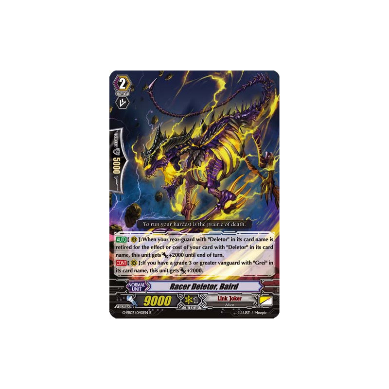 Vanguard_TCG_card_G-EB03_040EN_R_Racer_Deletor_Baird_The_GALAXY_STAR_GATE