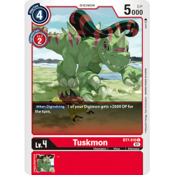 BT7-010 C Tuskmon Digimon