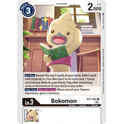 Digimon TCG BT7-081 Bokomon...