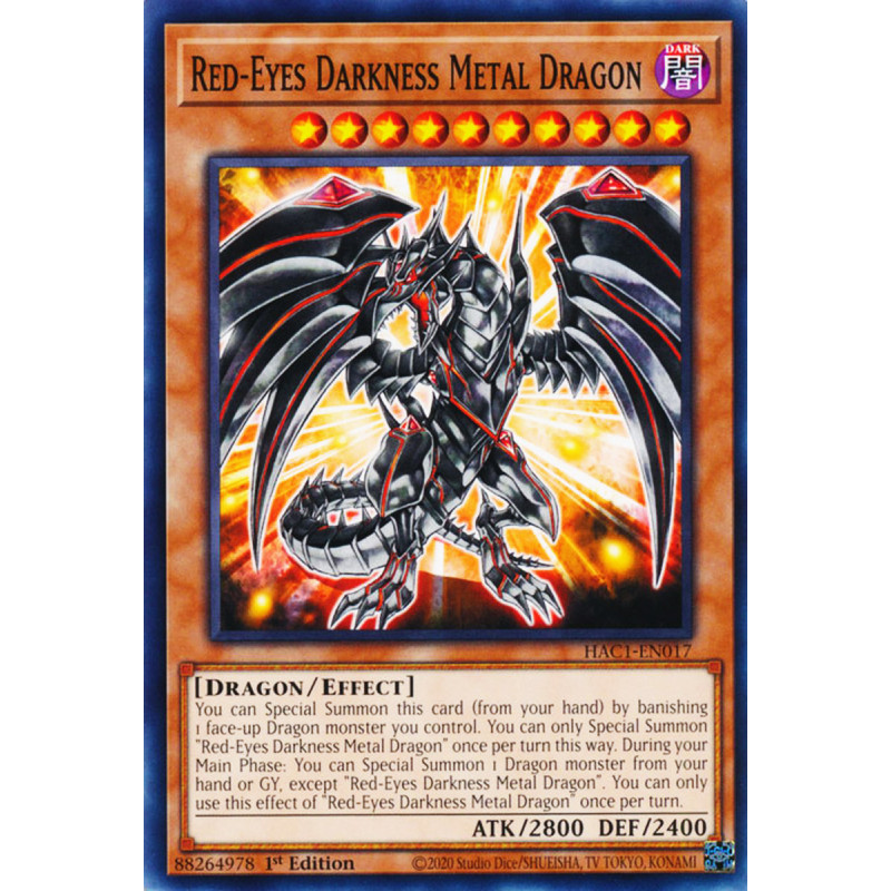 HAC1-EN017 Darkness Metal Dragon Hidden Arsenal: Chapter 1 -