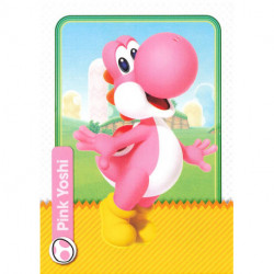 041 YOSHI CARD Pink Yoshi