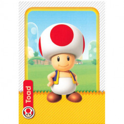 047 TOAD & TOADETTE CARD Toad