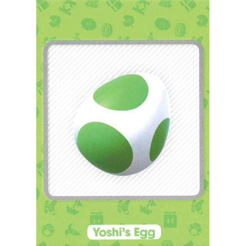 135 Item Card Yoshis Egg Super Mario Super Mario Trading Card Panini 9131