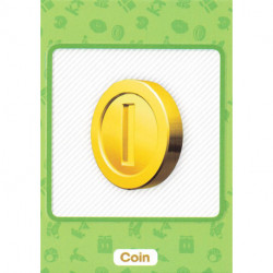 137 ITEM CARD Coin Super Mario