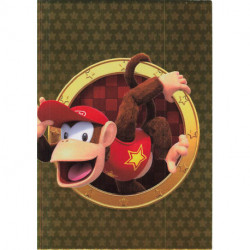 157 GOLDEN CARD Diddy Kong...