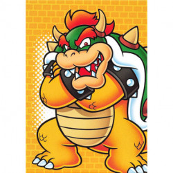 225 LINE DRAWING CARD Bowser