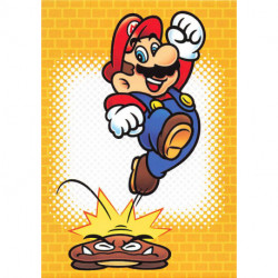 231 LINE DRAWING CARD Mario