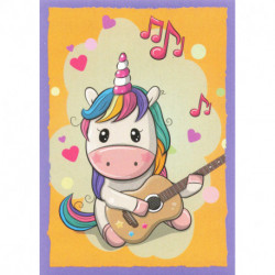 028 Stickers unicornios