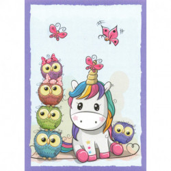 029 Stickers unicornios