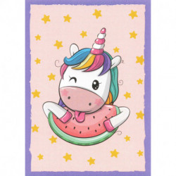 030 Stickers unicornios