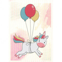 063 Stickers unicornios
