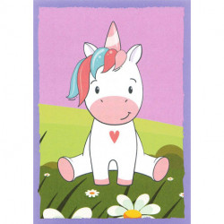 066 Stickers unicornios