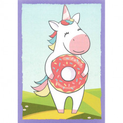 067 Stickers unicornios