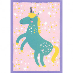 076 Stickers unicornios