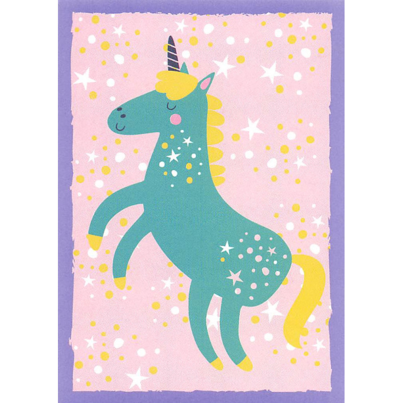 076 Stickers unicornios - Panini Panini