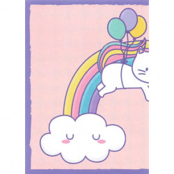 135 Stickers unicornios