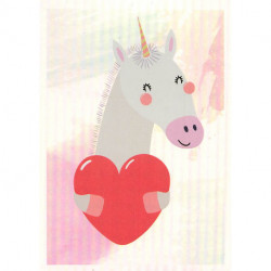 154 Stickers unicornios