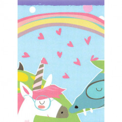 156 Stickers unicornios