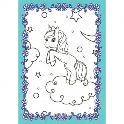 C13 Carte Licornes / Unicorns