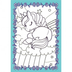 C16 Carte Licornes / Unicorns
